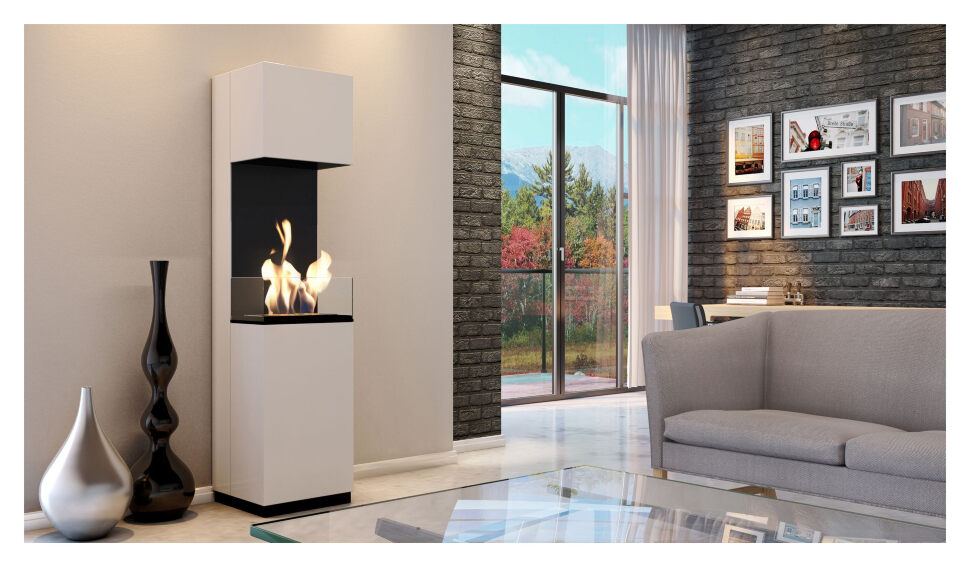 Биокамин Kratki Sierra черный, TUV