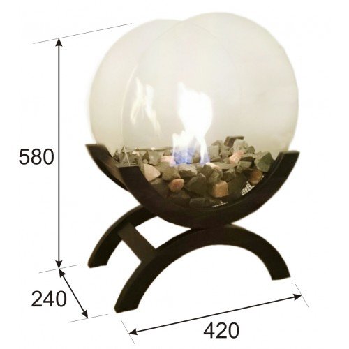 Биокамин ZeFire Iris 4 mini