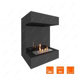 Биокамин фронтальный SteelHeat GRAND 600 (Стемалит)