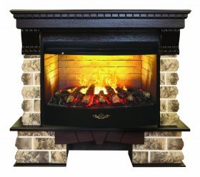 Электрокамин RealFlame Kansas 33 AO c FireStar 33 3D