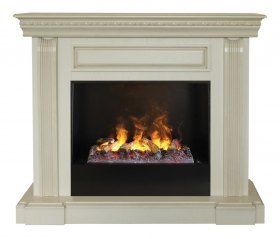 Электрокамин RealFlame Bogema 26 WT 3D Cassette 630 + Black вставка