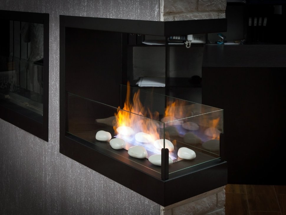 Биокамин Lux Fire Торцевой 755 M