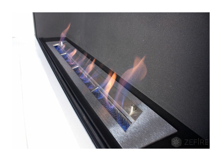 Биокамин ZeFire Elliot 1200 белый со стемалитом