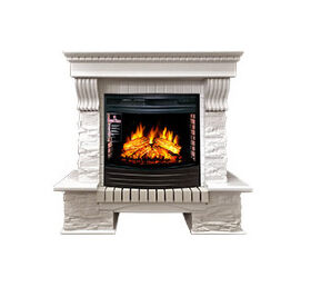 Портал Pierre Luxe сланец белый под очаг Dioramic 25 FX