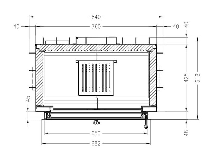 Каминная топка Spartherm Bravo