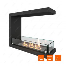Биокамин торцевой SteelHeat Leader 600 (Стандарт)