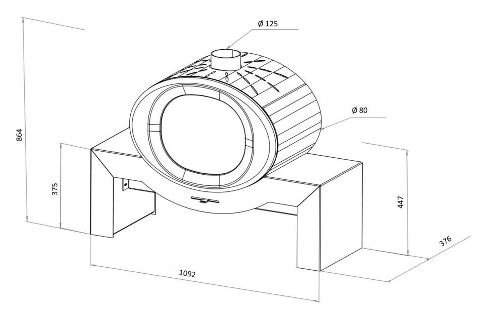 Камин Godin Беланзак / Belanzac