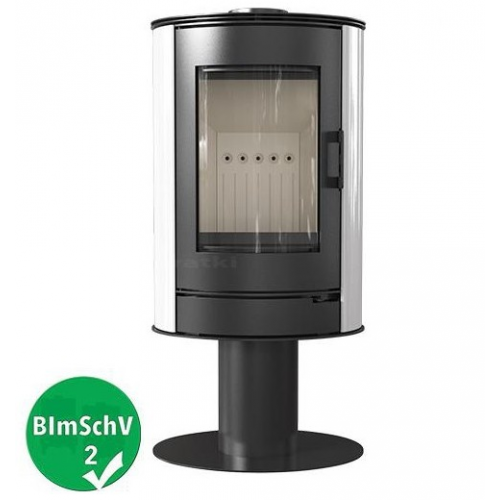 Печь-камин Kratki Koza AB S/N Kafel BIALY (кафель белый)