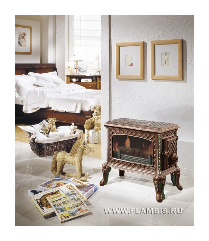 Чугунная печь камин Godin Шоффет 390101 / Chauffette 390101